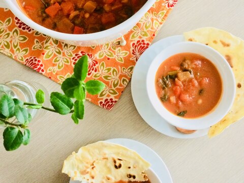 Mixed beans tomato curry
